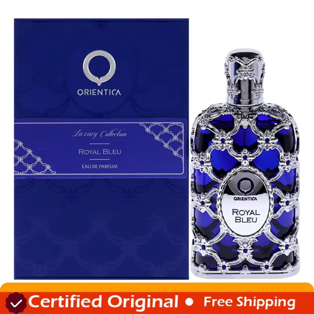 Orientica Luxury Collection Royal Bleu Eau De Parfum 100ml, Woody Spicy Vanilla Fragrance with Cardamom & Bergamot, Luxury Arabic
Orientica Luxury Collection Royal Bleu Eau De Parfum 100ml, Woody Spicy Vanilla Fragrance with Cardamom & Bergamot, Luxury Arabic