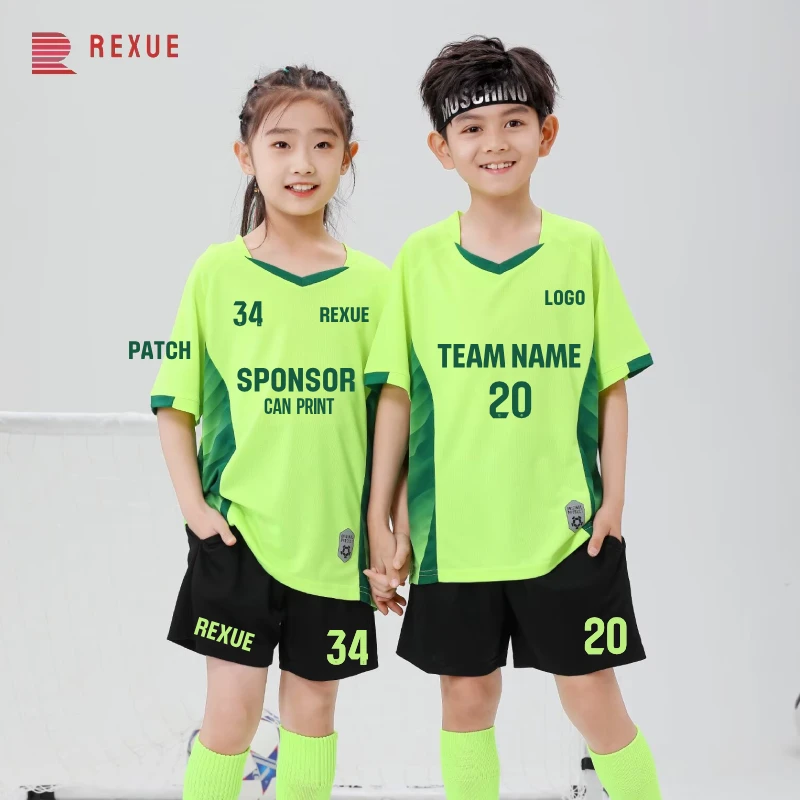 Football Children's Sport Set Boys Girls 25/25 Soccer Fans Shirt Training Wear Men And Kids Games Football Kits Leisure Uniforms
Football Children's Sport Set Boys Girls 25/25 Soccer Fans Shirt Training Wear Men And Kids Games Football Kits Leisure Uniforms