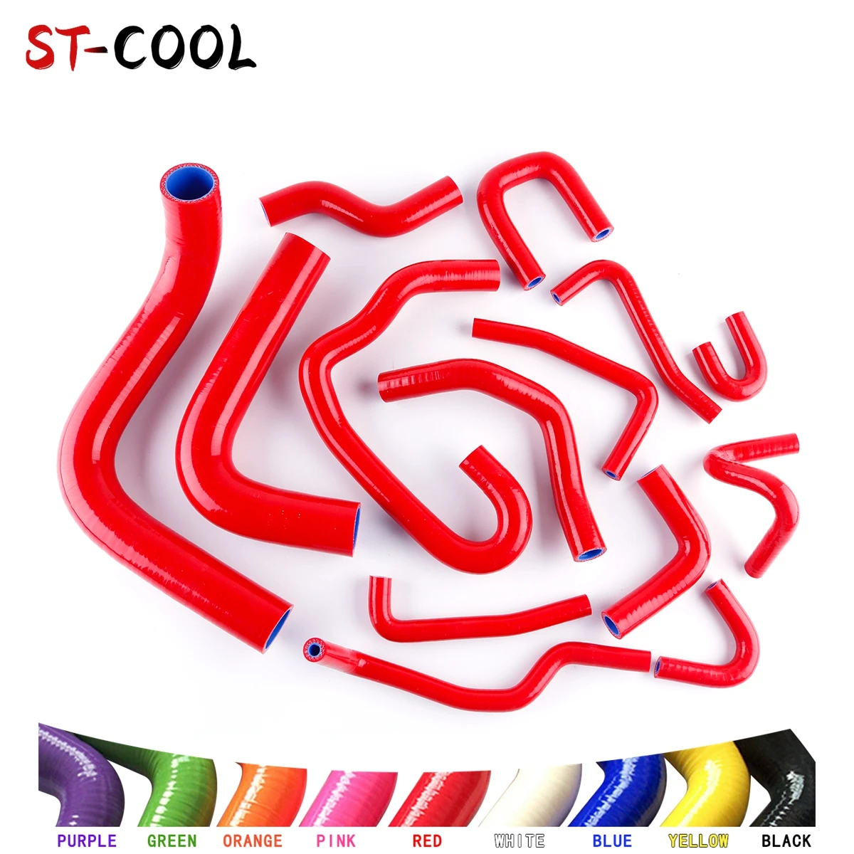 For 1990-1995 Toyota Pickup / 4Runner 3.0L V6 For LHD 1991 1992 1993 1994 1995 Radiator Hoses Silicone Tubes Kit 14Pcs 11 Colors
For 1990-1995 Toyota Pickup / 4Runner 3.0L V6 For LHD 1991 1992 1993 1994 1995 Radiator Hoses Silicone Tubes Kit 14Pcs 11 Colors