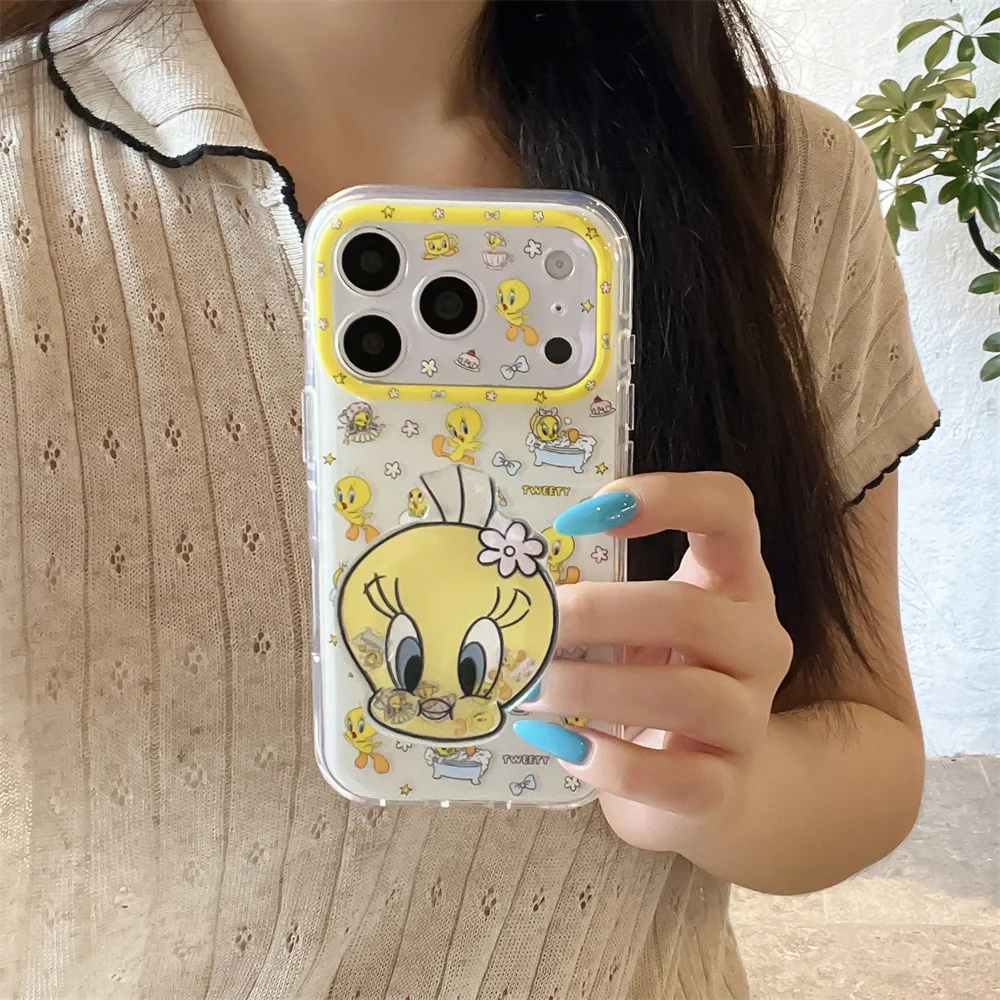 Cute Cartoon Little Bird Phone Case for iPhone 16 Pro 15 16 17 15 Pro 17 Pro Max Cover With Shake Stand Fashion Shockproof Cover
Cute Cartoon Little Bird Phone Case for iPhone 16 Pro 15 16 17 15 Pro 17 Pro Max Cover With Shake Stand Fashion Shockproof Cover