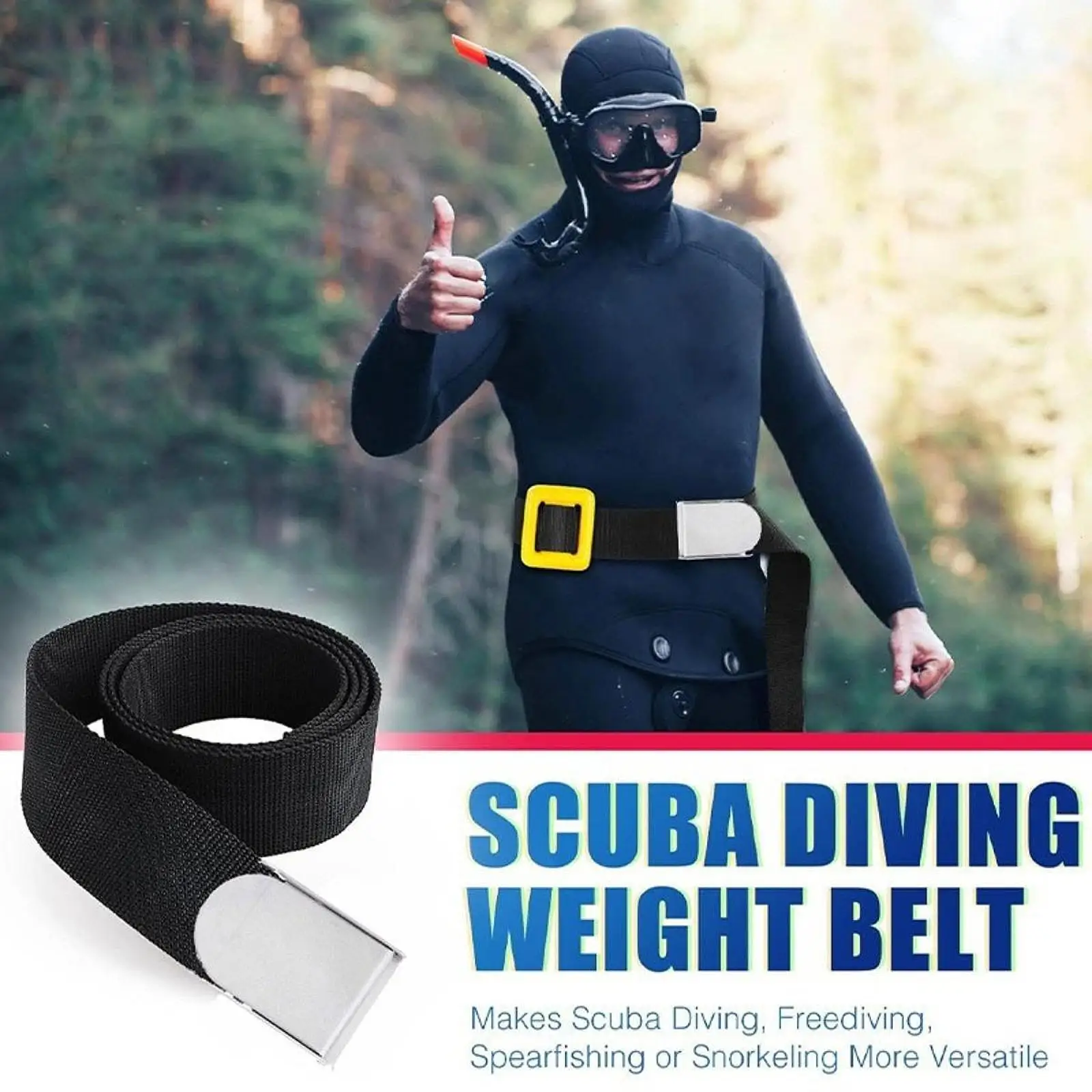 Грузовой ремень для дайвинга из нержавеющей стали с пряжкой, свинцовый ремень для фридайвинга, прочная система взвешивания для оборудования для подводного плавания
Грузовой ремень для дайвинга из нержавеющей стали с пряжкой, свинцовый ремень для фридайвинга, прочная система взвешивания для оборудования для подводного плавания