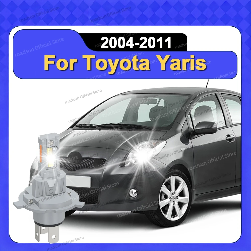 LED Headlight Bulb 30000LM CANBUS Hi-Lo Beam 6000K For Toyota Yaris 2004 2005 2006 2007 2008 2009 2010 2011
LED Headlight Bulb 30000LM CANBUS Hi-Lo Beam 6000K For Toyota Yaris 2004 2005 2006 2007 2008 2009 2010 2011