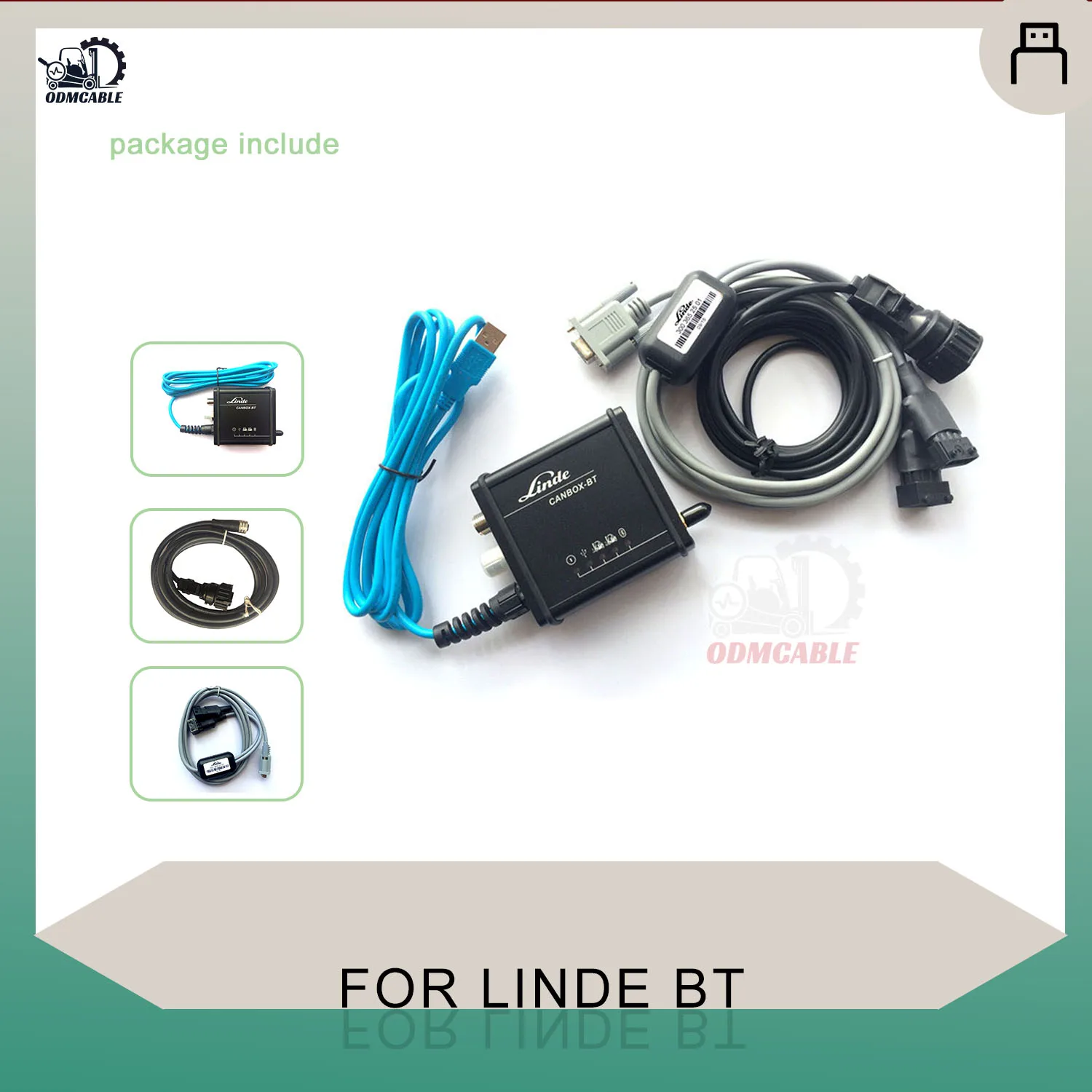 Диагностический адаптер для вилочного погрузчика Linde Pathfinder Linde Canbox Bt
Диагностический адаптер для вилочного погрузчика Linde Pathfinder Linde Canbox Bt
