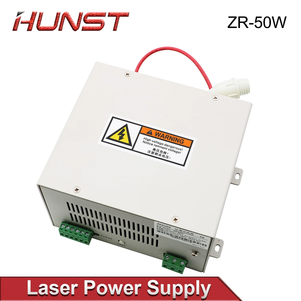 HUNST ZR 50W Laser Power Supply for 50W 60W 40W Co2 Glass Laser Tube Engraving and Cutting Machine 2Years Warranty.
HUNST ZR 50W Laser Power Supply for 50W 60W 40W Co2 Glass Laser Tube Engraving and Cutting Machine 2Years Warranty.