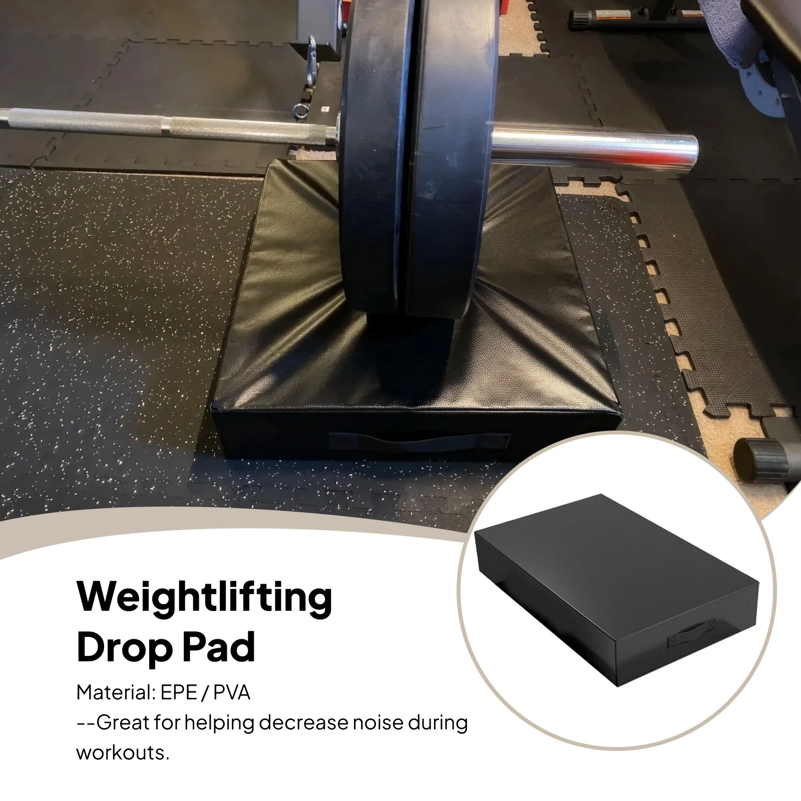 Противоударный коврик для фитнеса, тренажерный зал, звукоизоляционный коврик для тяжелой атлетики, противоударный коврик для тяжелой атлетики
Противоударный коврик для фитнеса, тренажерный зал, звукоизоляционный коврик для тяжелой атлетики, противоударный коврик для тяжелой атлетики