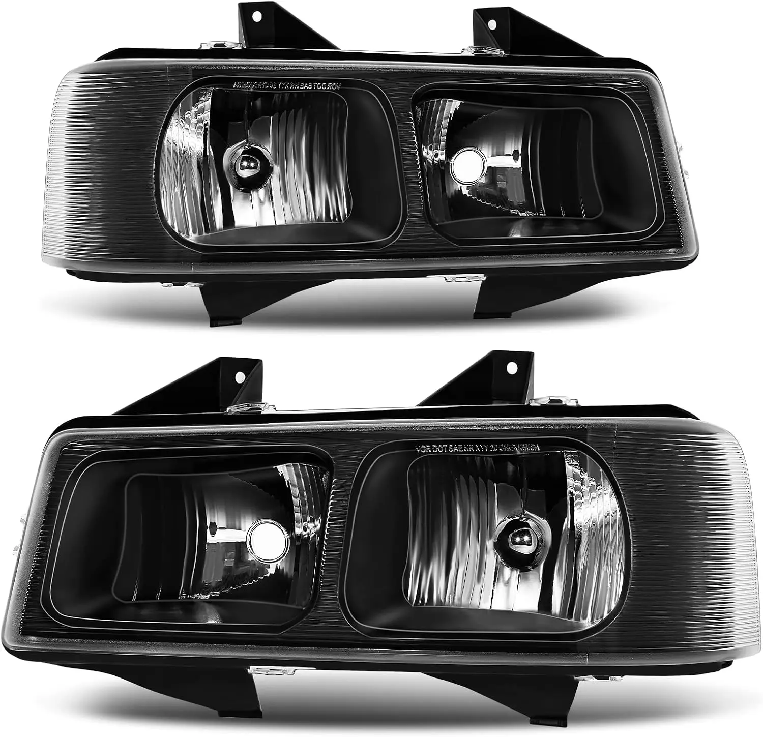 Фара в сборе, совместимая с Chevrolet Express 2003-2024 годов выпуска | GMC Savana 1500 2500 3500 — левая и правая стороны (сторона водителя и пассажира)
Фара в сборе, совместимая с Chevrolet Express 2003-2024 годов выпуска | GMC Savana 1500 2500 3500 — левая и правая стороны (сторона водителя и пассажира)