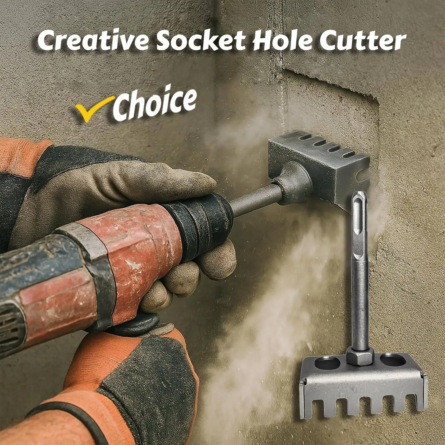 Резак для квадратных пазов, пробойник для прорезей, сверхмощный инструмент для прорезывания канавок, профессиональный инструмент для выреза розетки, быстрый дырокол для квадратных отверстий для стены
Резак для квадратных пазов, пробойник для прорезей, сверхмощный инструмент для прорезывания канавок, профессиональный инструмент для выреза розетки, быстрый дырокол для квадратных отверстий для стены