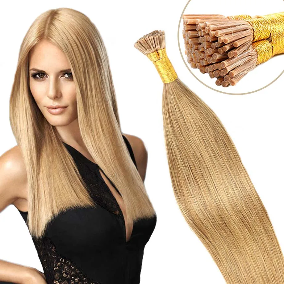 Straight I Tip Human Hair Extension Brazilian Remy Hair Extension 100s/Pack Capsule Keratin Natural Fusion Human Hair Extension
Straight I Tip Human Hair Extension Brazilian Remy Hair Extension 100s/Pack Capsule Keratin Natural Fusion Human Hair Extension