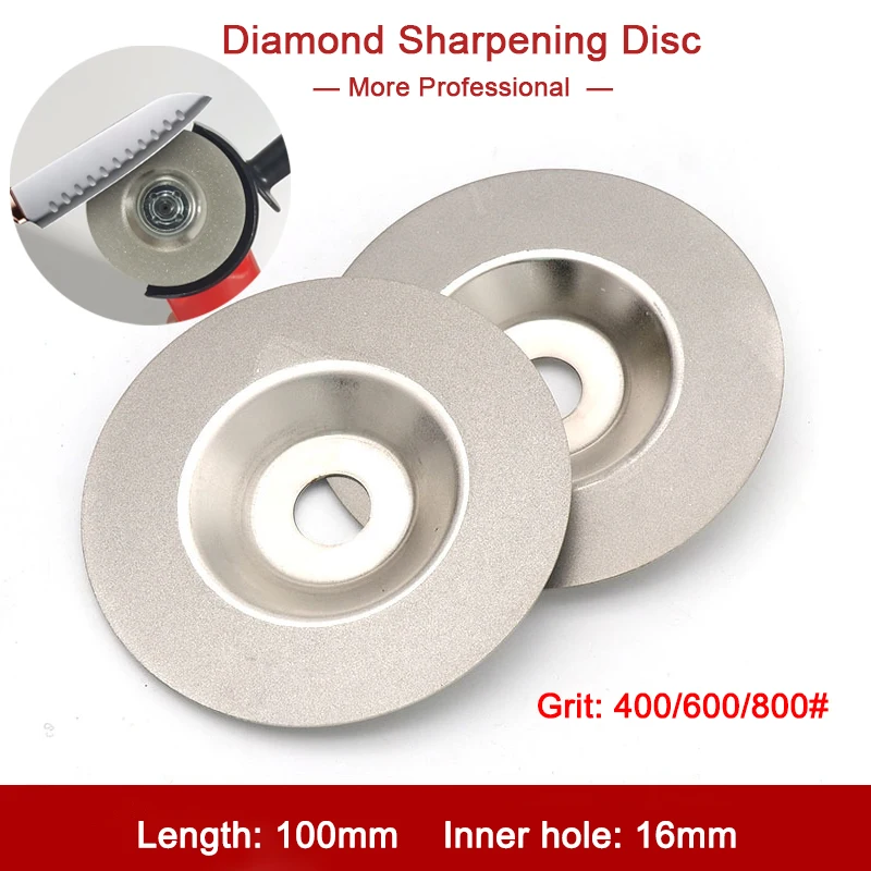 1 шт. Алмазный точильный диск 100-Грит мм шлифовальный круг для всех видов ножей ножниц кухонные инструменты электрическая дрель шлифовальная машина 
1 шт. Алмазный точильный диск 100-Грит мм шлифовальный круг для всех видов ножей ножниц кухонные инструменты электрическая дрель шлифовальная машина