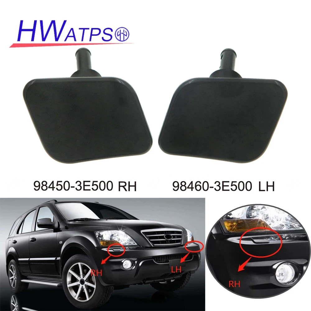 HWATPS For Kia Sorento 2006-2009 New Right Left Front Bumper Headlight Washer Nozzle Cover Cap 98450-3E500 RH 98460-3E500 LH
HWATPS For Kia Sorento 2006-2009 New Right Left Front Bumper Headlight Washer Nozzle Cover Cap 98450-3E500 RH 98460-3E500 LH
