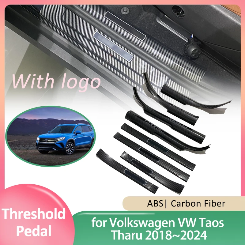 Car Door Sill Scuff Plate for Volkswagen VW Taos Tharu 2018~2024 2019 Guards Welcome Pedal Threshold Cover Sticker Accessories
Car Door Sill Scuff Plate for Volkswagen VW Taos Tharu 2018~2024 2019 Guards Welcome Pedal Threshold Cover Sticker Accessories