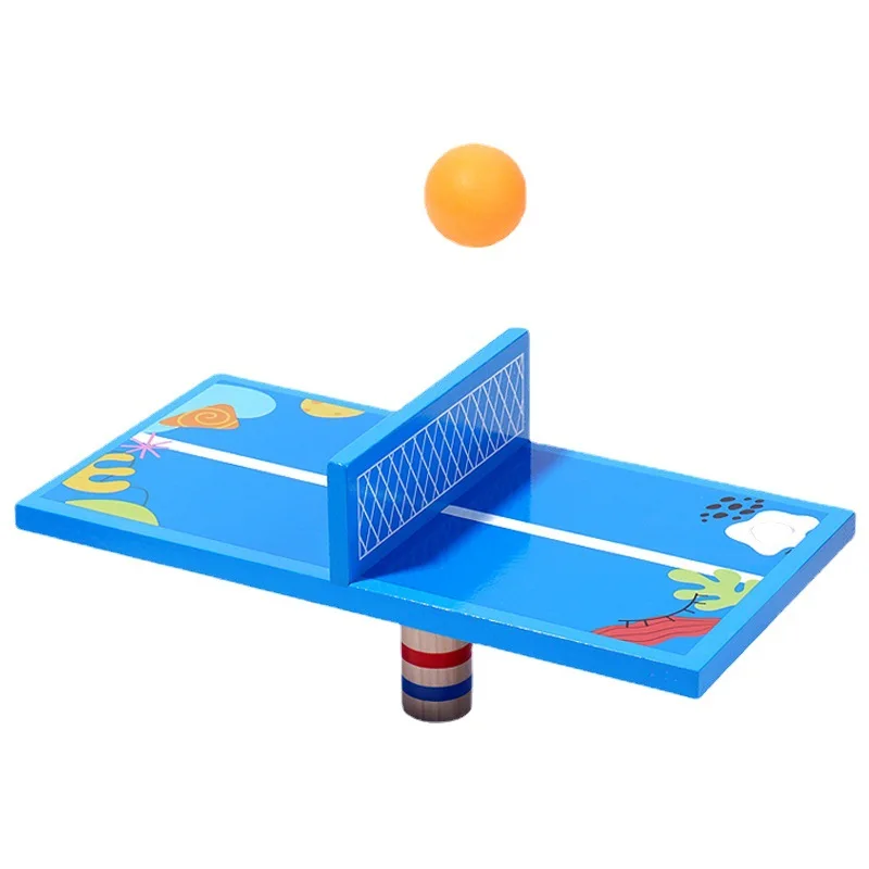 Wooden Single Table Tennis Training Device outdoor Sports Game Set Parent-Child Interactive Toys Improve Concentration
Wooden Single Table Tennis Training Device outdoor Sports Game Set Parent-Child Interactive Toys Improve Concentration