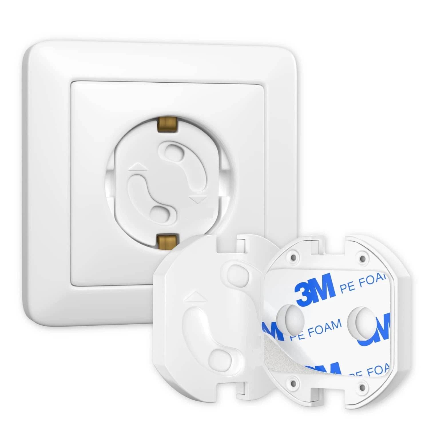 10/30pcsBaby Socket Protective Cover with Film Holes Rotatable Power Supply Compatible with European F-Type Sockets black/white
10/30pcsBaby Socket Protective Cover with Film Holes Rotatable Power Supply Compatible with European F-Type Sockets black/white