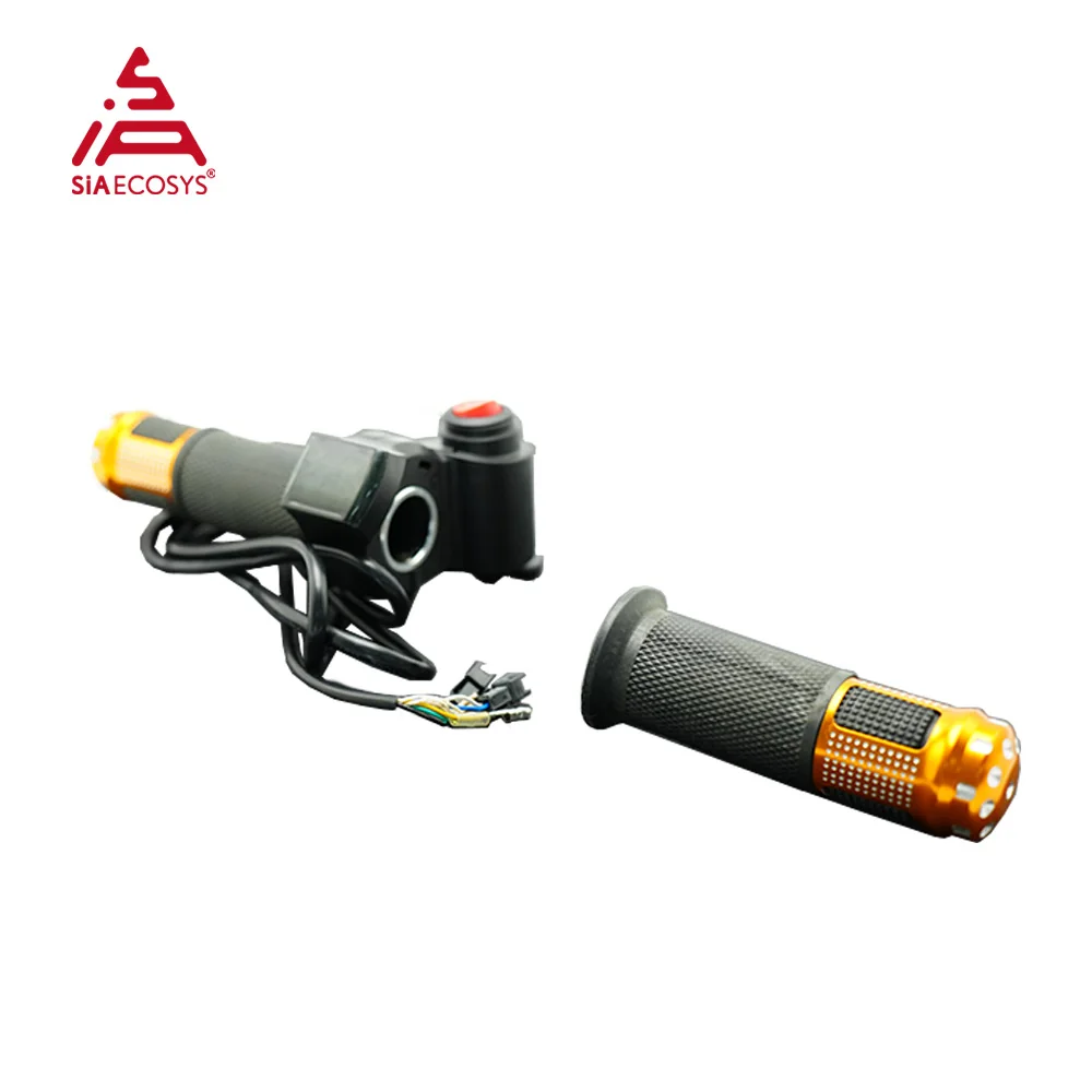SiAECOSYS 2-speed Switch Throttle with Voltage Display Suitable for E-scooter E-motorcycle
SiAECOSYS 2-speed Switch Throttle with Voltage Display Suitable for E-scooter E-motorcycle