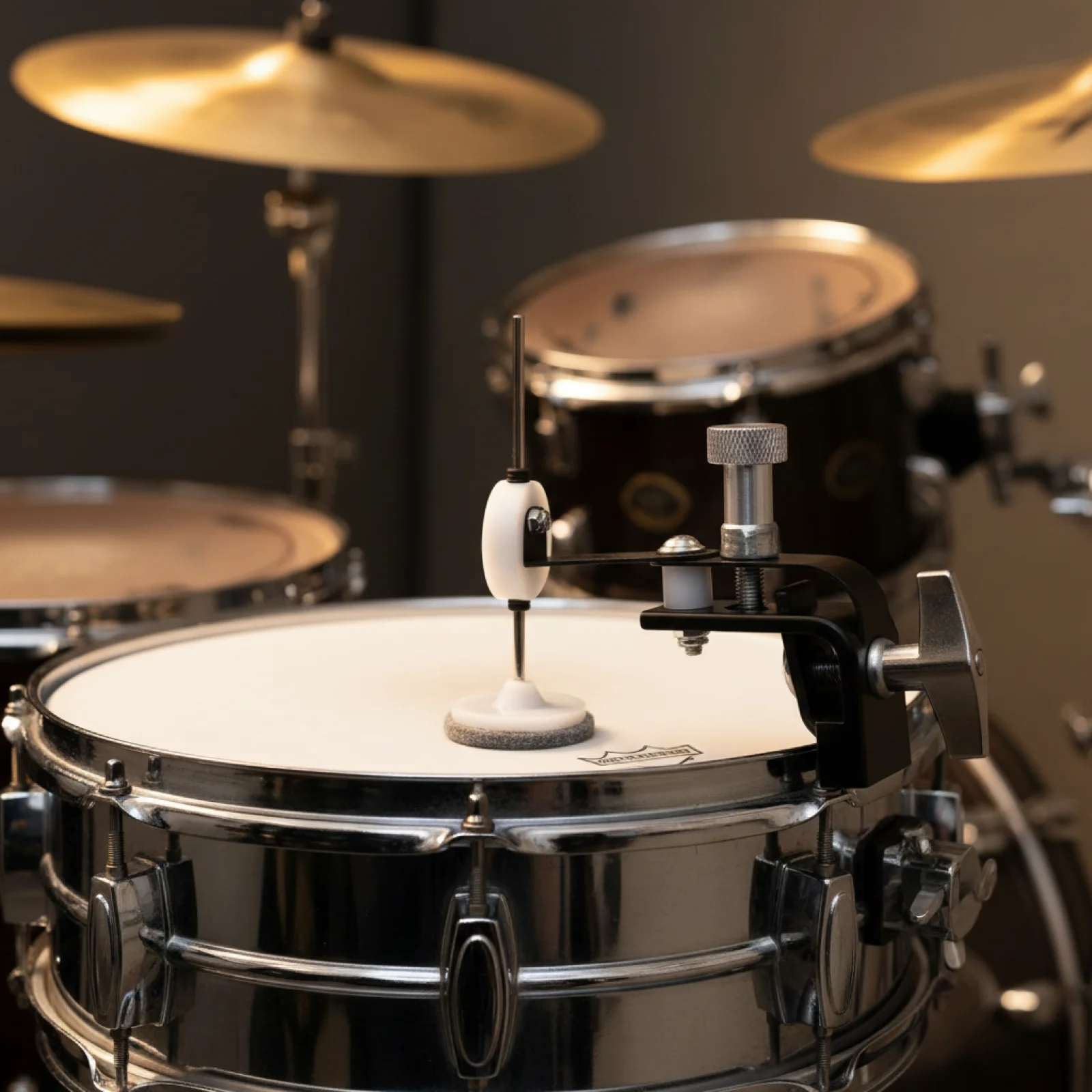 External Clip-on Drum Dampener Alloy Mute Precise Overtone Control for Snare Drum Performance and Daily Practice
External Clip-on Drum Dampener Alloy Mute Precise Overtone Control for Snare Drum Performance and Daily Practice
