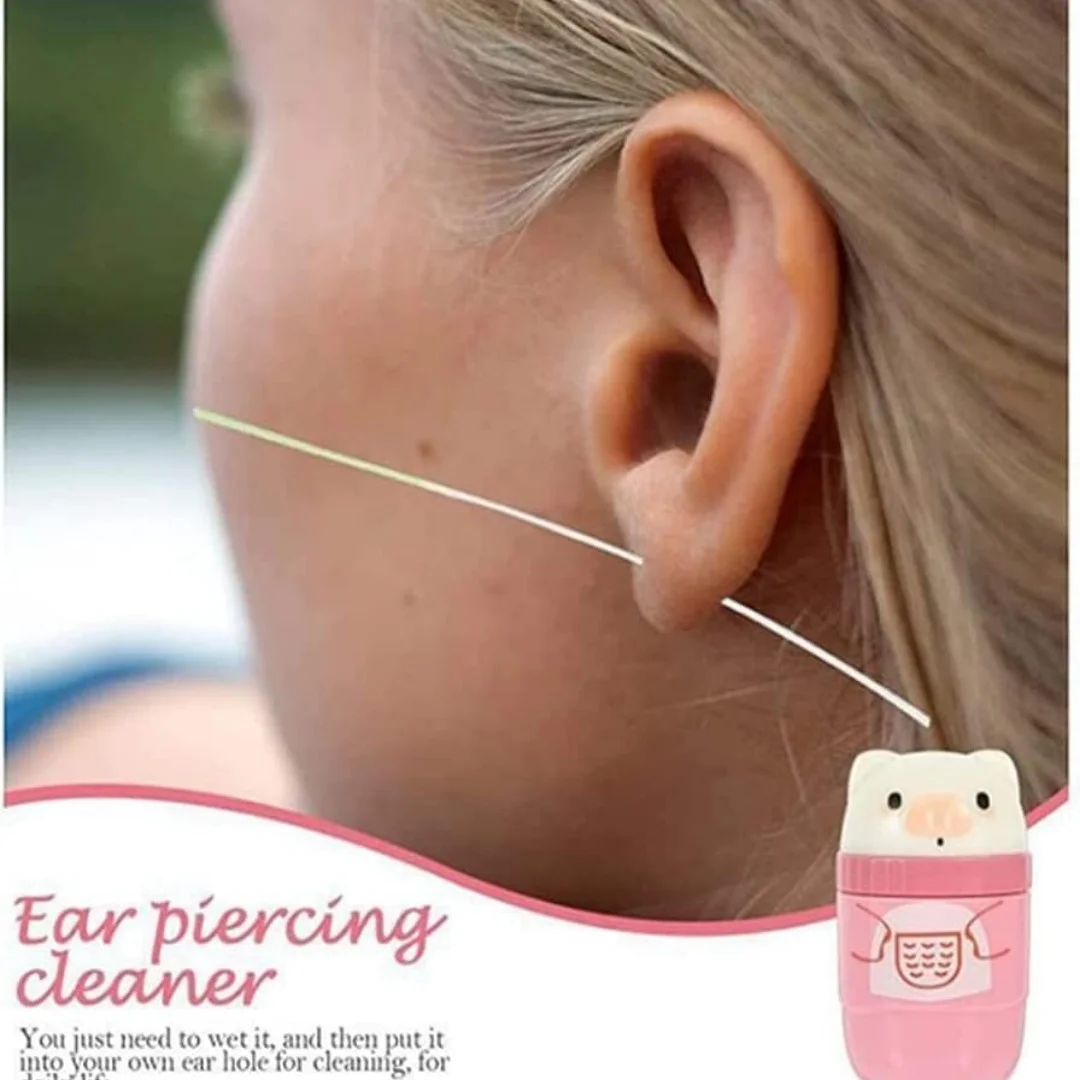 Ear Piercing Cleaner - 180PCS Piercing Aftercare Ear Floss Set,Earring Hole Cleaner Floss | Flexible Pierced Ear Odor Removal Products With Fragrance, Gentle Ear Holes Cleaning
Ear Piercing Cleaner - 180PCS Piercing Aftercare Ear Floss Set,Earring Hole Cleaner Floss | Flexible Pierced Ear Odor Removal Products With Fragrance, Gentle Ear Holes Cleaning