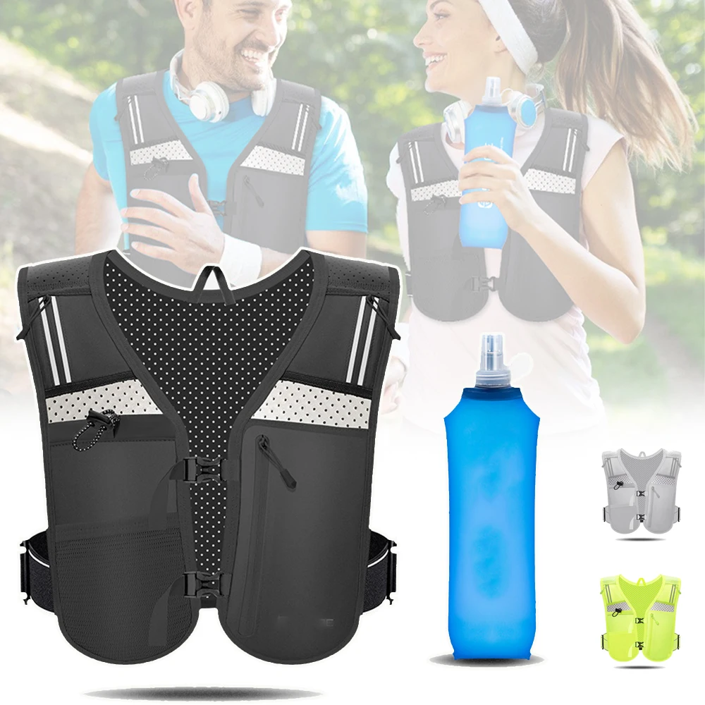 Sports Vest Bag Pouch Ultra-Light Breathable Multi-functional Mobile Phone Water Bottle Pack for Mountaineering Marathon Running
Sports Vest Bag Pouch Ultra-Light Breathable Multi-functional Mobile Phone Water Bottle Pack for Mountaineering Marathon Running