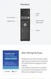 SH | Buy 2 Get 1 Canaan Avalon Q 90TH/s Bitcoin Miner SHA-256 ASIC Mining Machine Low Power 1674W Quiet Crypto Miner
SH | Buy 2 Get 1 Canaan Avalon Q 90TH/s Bitcoin Miner SHA-256 ASIC Mining Machine Low Power 1674W Quiet Crypto Miner