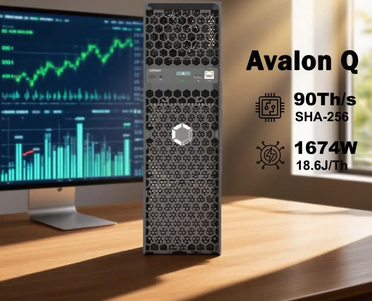 Buy 5 get 3 free Canaan Avalon Q 90Th/s 1674W Bitcoin Miner
Buy 5 get 3 free Canaan Avalon Q 90Th/s 1674W Bitcoin Miner