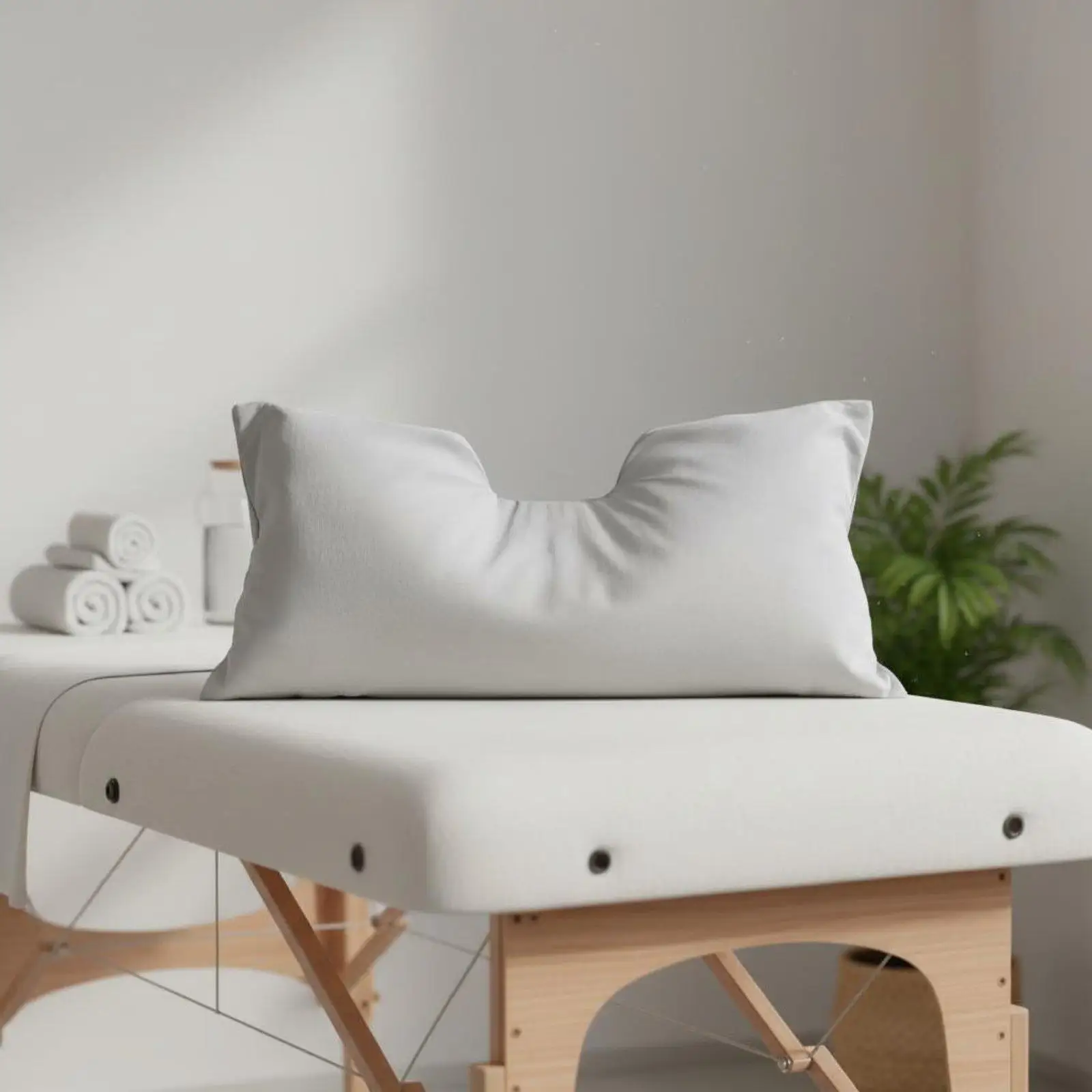 Ergonomic Cosmetic Pillow for Side Sleepers Beauty Salon Pillow Wrinkle-Reducing Prone Sleeping Face Pillow Spa Design
Ergonomic Cosmetic Pillow for Side Sleepers Beauty Salon Pillow Wrinkle-Reducing Prone Sleeping Face Pillow Spa Design