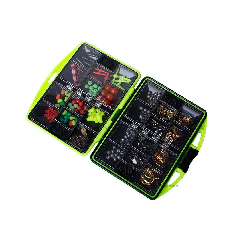 Goture 184pcs/box Rock fishing Set Lure Fish Hook Lead Space Bean Connector Kara stick Sea fishing accessories Box
Goture 184pcs/box Rock fishing Set Lure Fish Hook Lead Space Bean Connector Kara stick Sea fishing accessories Box