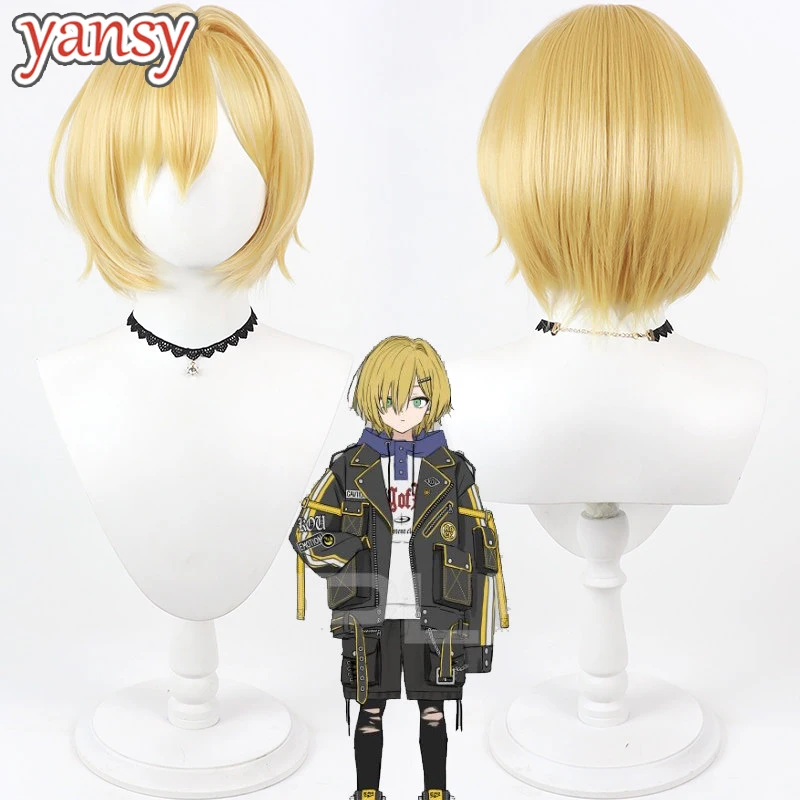 Yansywig Synthetic Hair Uzuki Kou Cosplay Wigs Virtual YouTuber Uzuki Kou Halloween30cm Short Straight Blonde Wig Heat Resistant
Yansywig Synthetic Hair Uzuki Kou Cosplay Wigs Virtual YouTuber Uzuki Kou Halloween30cm Short Straight Blonde Wig Heat Resistant