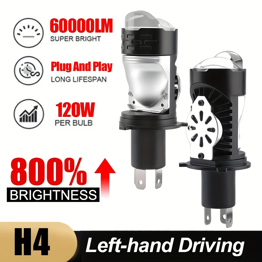1/2PCS H4 Projector Lens LED Car Headlight Bulbs 30000LM CANBUS Turbo Bulb H4 High Power Bi H4 bulb for Car Motorcyc
1/2PCS H4 Projector Lens LED Car Headlight Bulbs 30000LM CANBUS Turbo Bulb H4 High Power Bi H4 bulb for Car Motorcyc
