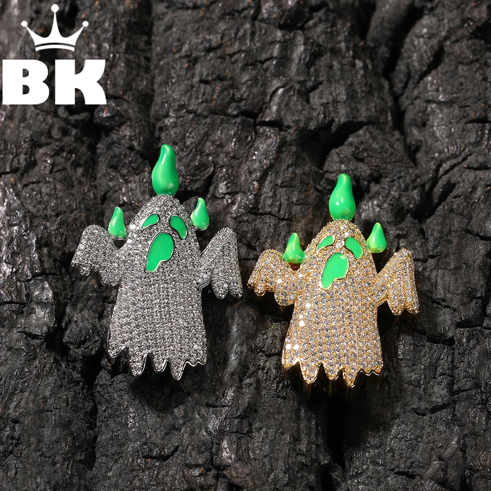 THE BLING KING Cute Cartoon Ghost Pendant Necklace For Men Luminous Grimace Cubic Zircon Iced Out Fashion Funny HipHop Jewelry
THE BLING KING Cute Cartoon Ghost Pendant Necklace For Men Luminous Grimace Cubic Zircon Iced Out Fashion Funny HipHop Jewelry