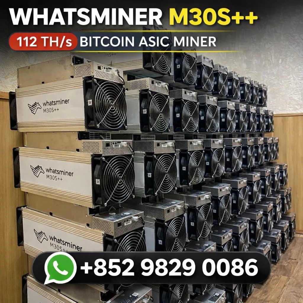 Специальная акция – Купи 3, получи 2 бесплатно | Майнер Bitcoin MicroBT Whatsminer M30S++ 112TH/s | Машина для майнинга SHA-256 ASIC для BTC
Специальная акция – Купи 3, получи 2 бесплатно | Майнер Bitcoin MicroBT Whatsminer M30S++ 112TH/s | Машина для майнинга SHA-256 ASIC для BTC