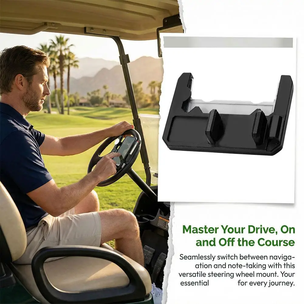 Universal Golf Cart Part Phone Holde Golf Cart Phone Holder Golf Cart Steering Wheel Phone Stand For All Golf Cart
Universal Golf Cart Part Phone Holde Golf Cart Phone Holder Golf Cart Steering Wheel Phone Stand For All Golf Cart