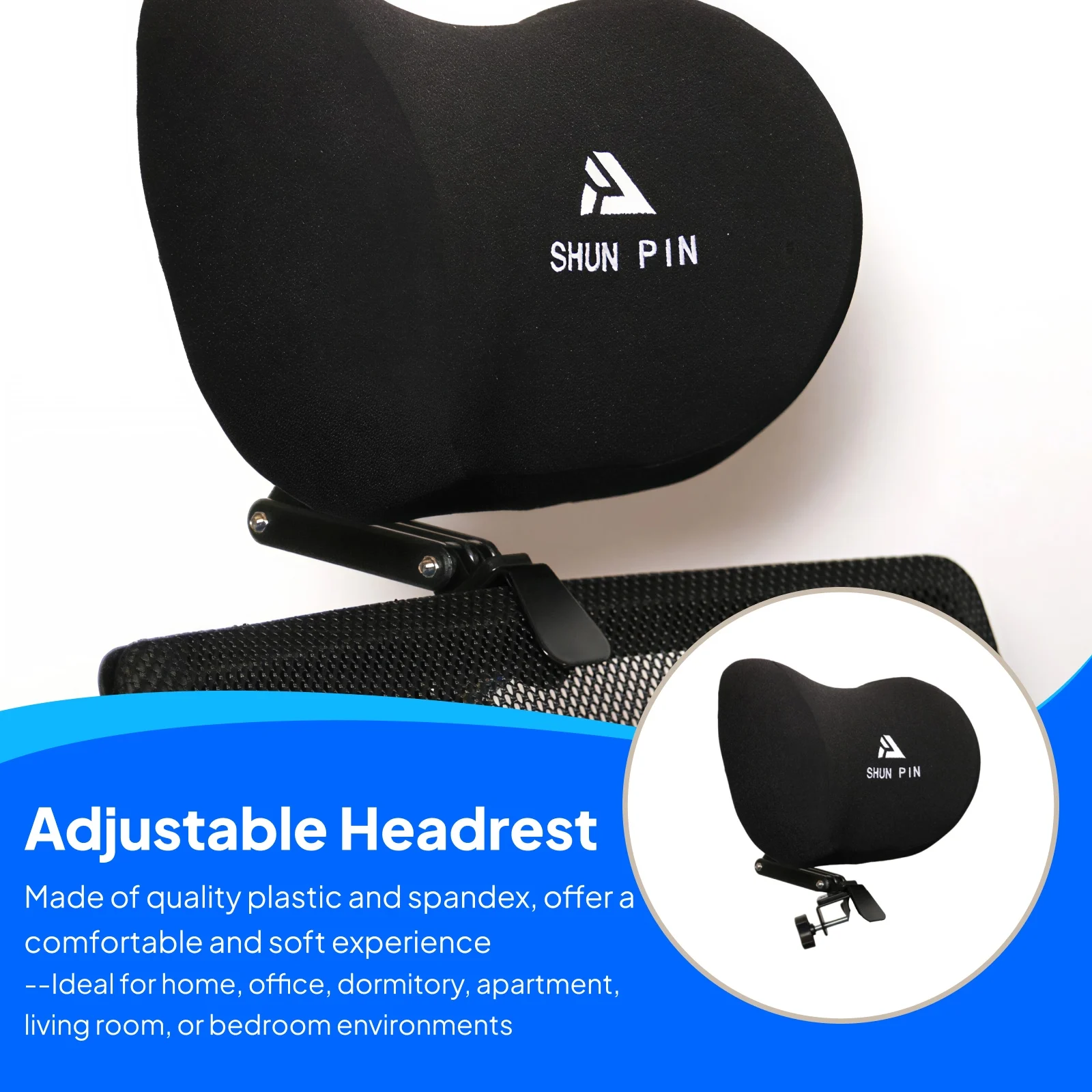 Neck Support Head Pillow for Office Chair, Living Room And Dorm Room Use Computer Chair Head Pillow Comfortable Supplies
Neck Support Head Pillow for Office Chair, Living Room And Dorm Room Use Computer Chair Head Pillow Comfortable Supplies