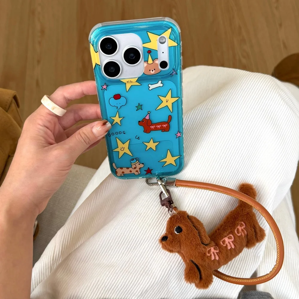 Simple star dachshund mobile phone case suitable for iPhone15/14/16/17niche simple new anti-fall and shock-proof protective case
Simple star dachshund mobile phone case suitable for iPhone15/14/16/17niche simple new anti-fall and shock-proof protective case