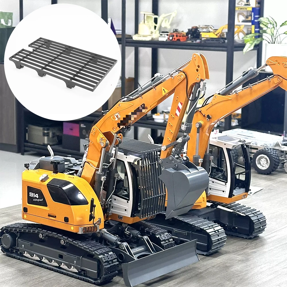 CUT Model 1/14 RC Hydraulic 914 Excavator Upgrade Parts for Metal Modified Cab Front Protective Net
CUT Model 1/14 RC Hydraulic 914 Excavator Upgrade Parts for Metal Modified Cab Front Protective Net