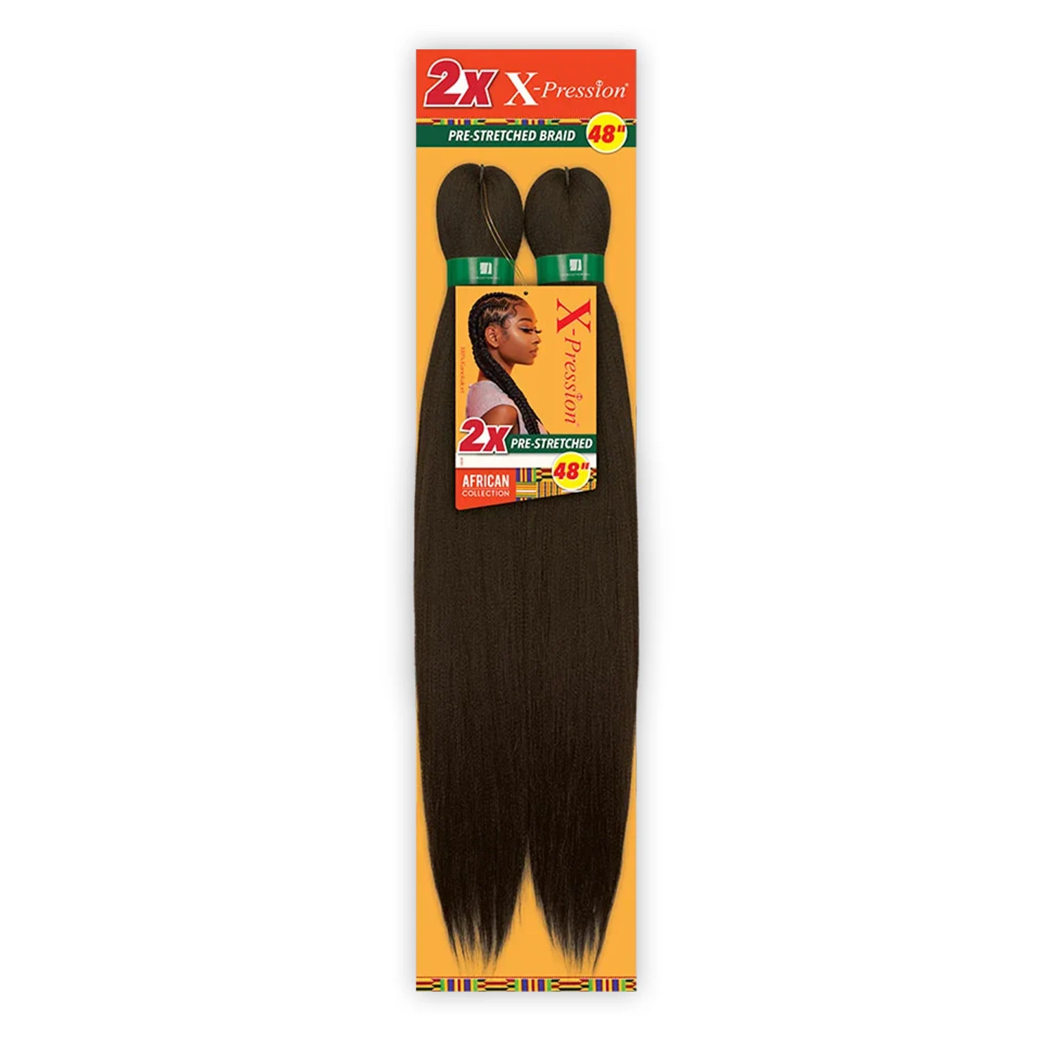 Box Deal Sensationnel Synthetic Hair Braids X-Pression 2X Pre-Stretched Braid 48" (50 packs)
Box Deal Sensationnel Synthetic Hair Braids X-Pression 2X Pre-Stretched Braid 48" (50 packs)