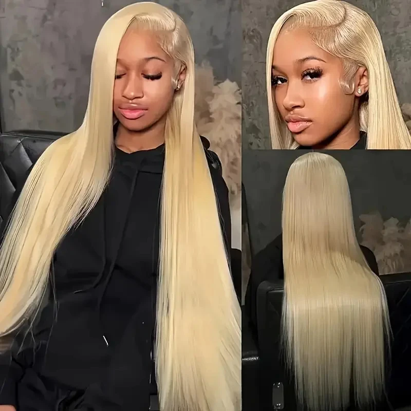 Alimice 13x4 Blonde Straight Lace Front Wigs 613 Lace Front Wig Human Hair Human Hair Pre Plucked with Baby Hair 180% Density
Alimice 13x4 Blonde Straight Lace Front Wigs 613 Lace Front Wig Human Hair Human Hair Pre Plucked with Baby Hair 180% Density