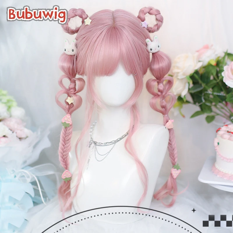 Bubuwig Synthetic Hair Sweet Lolita Pink Cosplay Wigs Daily Wear Women Long Synthetic Hair for Kawaii Fashion Wig Heat Resistant
Bubuwig Synthetic Hair Sweet Lolita Pink Cosplay Wigs Daily Wear Women Long Synthetic Hair for Kawaii Fashion Wig Heat Resistant