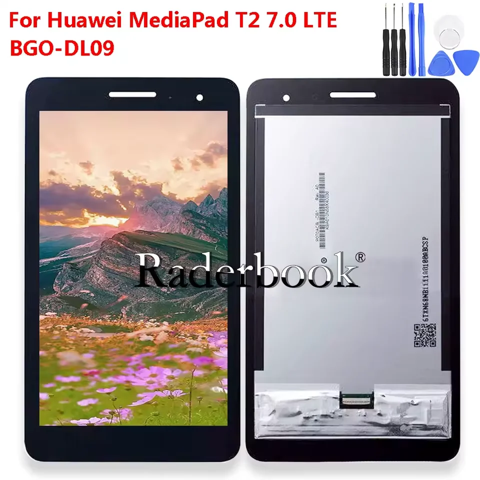 For Huawei MediaPad T2 7.0 LTE BGO-DL09 LCD Display and with Touch Screen Digitizer Assembly+tools
For Huawei MediaPad T2 7.0 LTE BGO-DL09 LCD Display and with Touch Screen Digitizer Assembly+tools