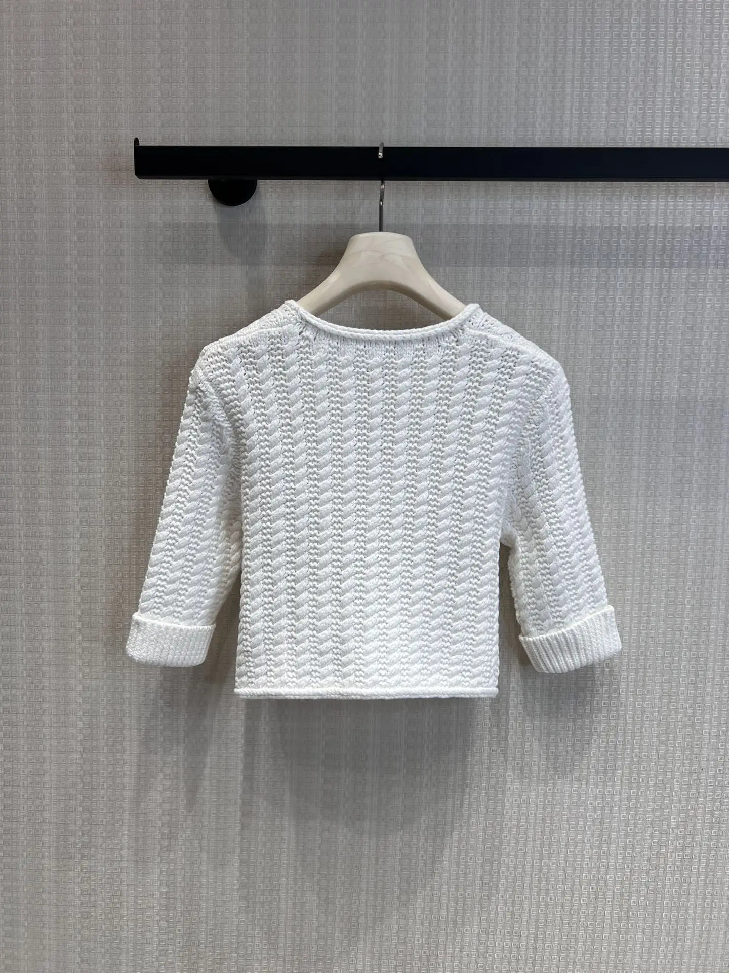 Новая коллекция 2026: Женская блузка с коротким рукавом, ажурная, вязаная, с пуговицами, в пляжном стиле
Новая коллекция 2026: Женская блузка с коротким рукавом, ажурная, вязаная, с пуговицами, в пляжном стиле