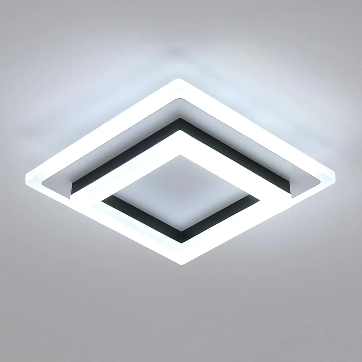 2 pcs LED Ceiling Light,24W Square Modern Ceiling Lamp,Bright Acrylic Ceiling Lighting Fixture,Cold White 6500K
2 pcs LED Ceiling Light,24W Square Modern Ceiling Lamp,Bright Acrylic Ceiling Lighting Fixture,Cold White 6500K