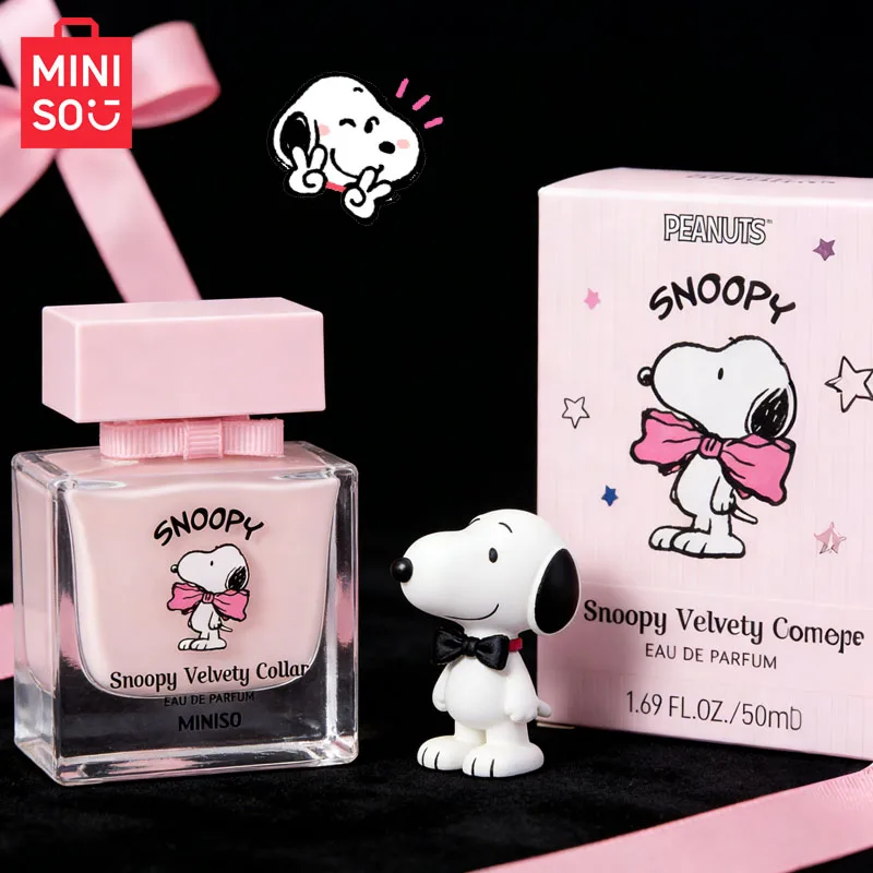 MINISO X Snoopy Velvety Collar Eau De Parfum 50ml Long-Lasting Sweet Pear Strawberry Floral Vanilla Perfume Gift for Women
MINISO X Snoopy Velvety Collar Eau De Parfum 50ml Long-Lasting Sweet Pear Strawberry Floral Vanilla Perfume Gift for Women