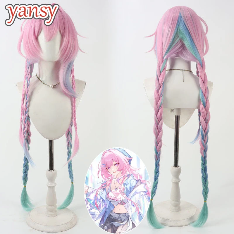 Coolwig Synthetic Hair Cyrene Cosplay Wigs Game Honkai: Star Rail Cyrene 110cm Long Pink Mixed Blue Braided Wig Heat Resistant
Coolwig Synthetic Hair Cyrene Cosplay Wigs Game Honkai: Star Rail Cyrene 110cm Long Pink Mixed Blue Braided Wig Heat Resistant