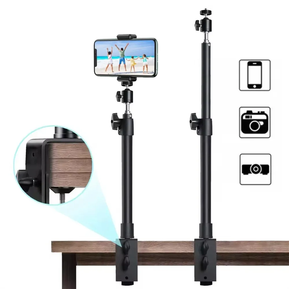 BSLIUFANG Desk Mount Stand DSLR Camera C Clamp Light Stand Photographic Light Boom Stand With Ball Head for phone Video vlog
BSLIUFANG Desk Mount Stand DSLR Camera C Clamp Light Stand Photographic Light Boom Stand With Ball Head for phone Video vlog