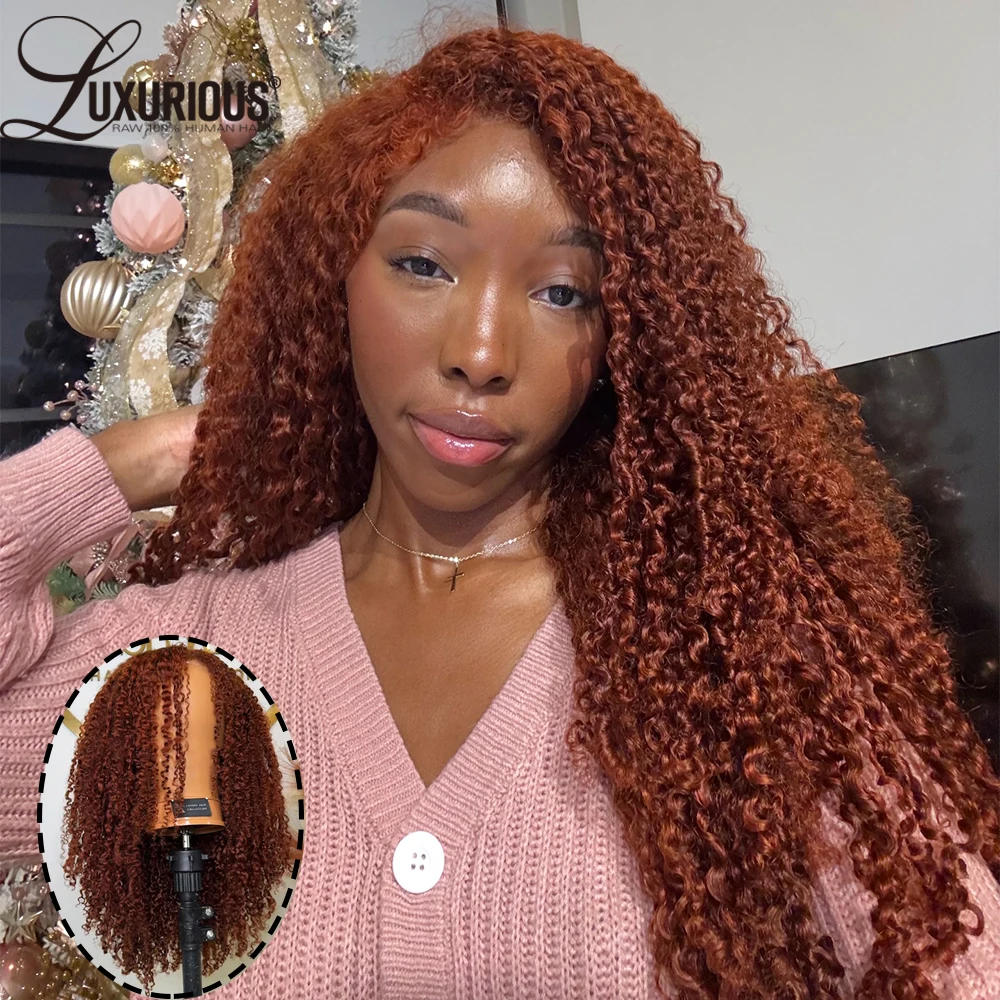 Burmese Coily Curly Ginger 13x6 Lace Front Wigs For Women 4x4 Transparent Lace Closure Wig Pixie Curly Wigs For Women Preplucked
Burmese Coily Curly Ginger 13x6 Lace Front Wigs For Women 4x4 Transparent Lace Closure Wig Pixie Curly Wigs For Women Preplucked