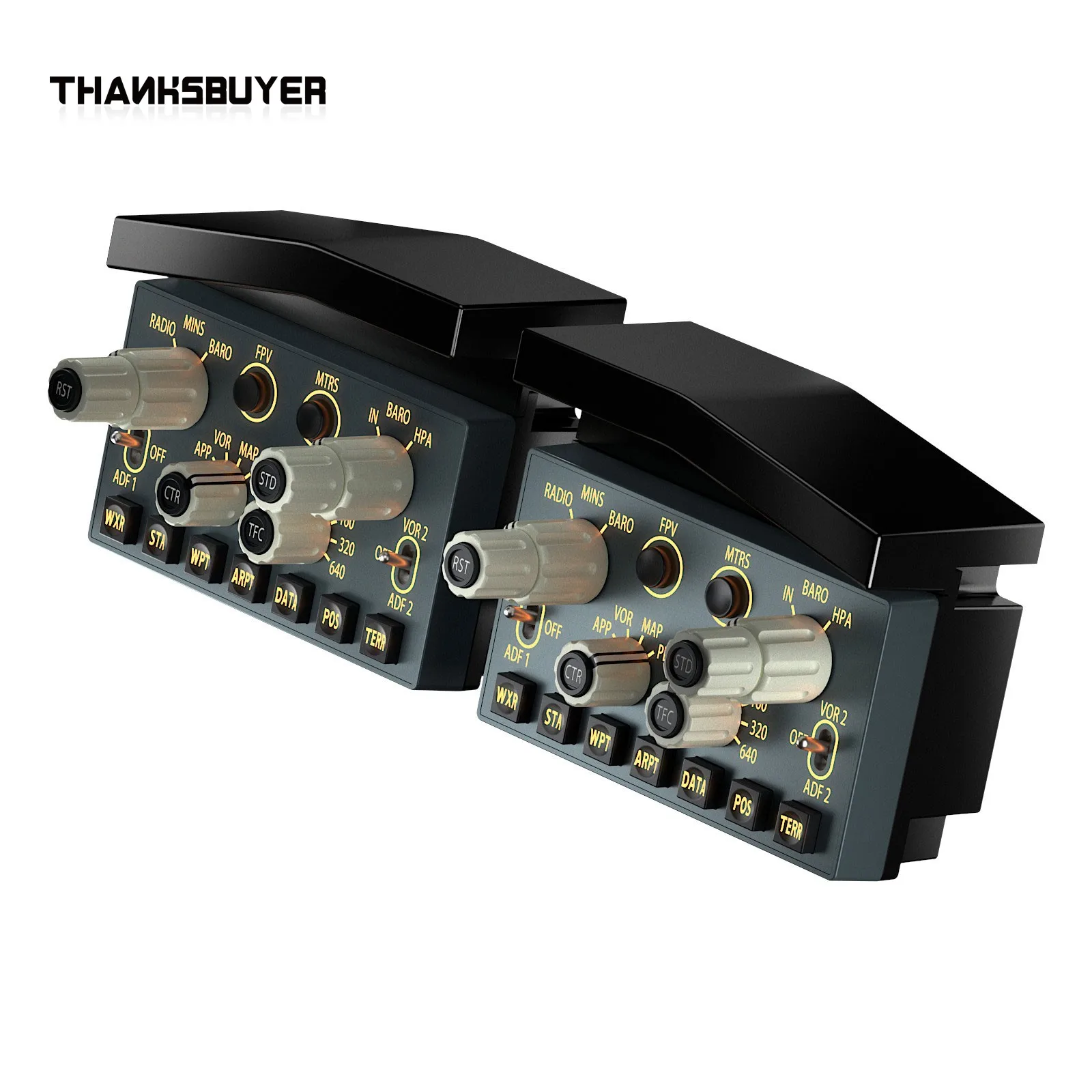 2x WINWING PDC3N / PDC3M Zibo PMDG iFly Flight Game Simulator Display Panel Support for X-Plane MSFS
2x WINWING PDC3N / PDC3M Zibo PMDG iFly Flight Game Simulator Display Panel Support for X-Plane MSFS