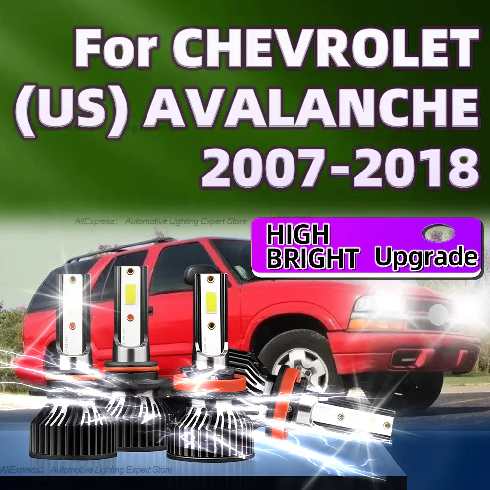 2/4Pcs Car Lights H11 HB3 Super Bright 50000LM LED Headlights For CHEVROLET (US) AVALANCHE 2007 2008 2009 2010 2011 2012-2018
2/4Pcs Car Lights H11 HB3 Super Bright 50000LM LED Headlights For CHEVROLET (US) AVALANCHE 2007 2008 2009 2010 2011 2012-2018