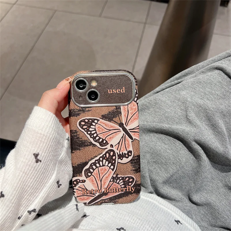 Retro butterfly for iphone14 15 16promax new female 11 12 13Pro hardshell niche creative all-inclusive anti-drop phone case
Retro butterfly for iphone14 15 16promax new female 11 12 13Pro hardshell niche creative all-inclusive anti-drop phone case