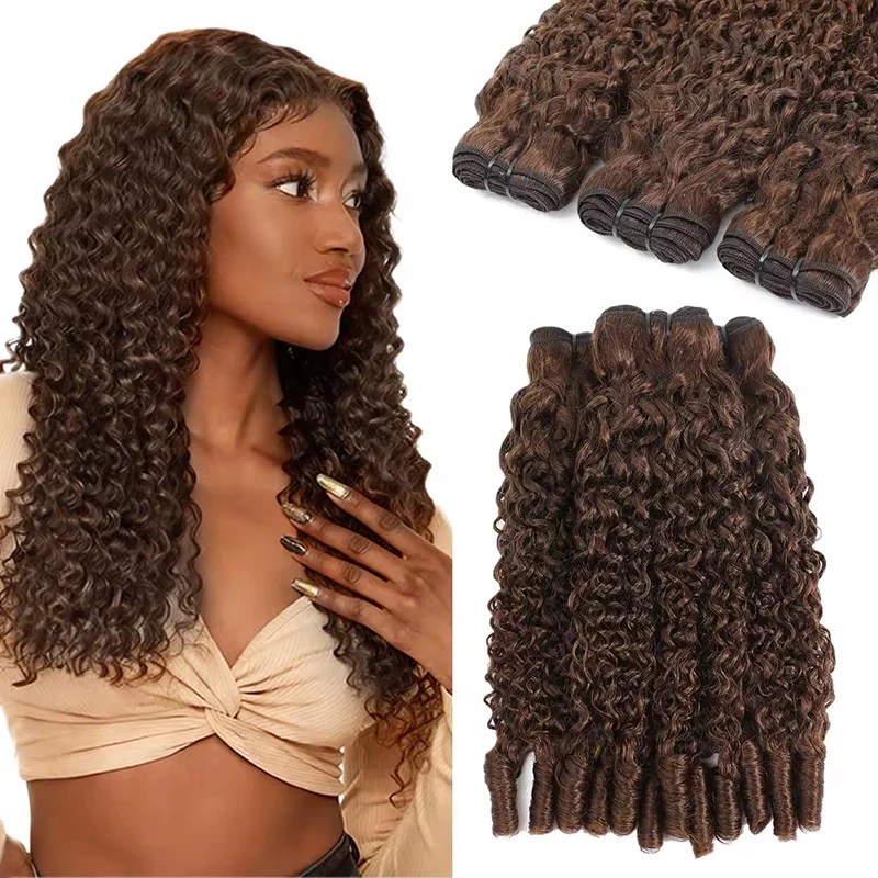 4# Chocolate Brown Burmese Curly Bundles Human Hair 1/3/4 Bundles 100% Burmese Remy Human Hair 8-32 Inch For Women
4# Chocolate Brown Burmese Curly Bundles Human Hair 1/3/4 Bundles 100% Burmese Remy Human Hair 8-32 Inch For Women