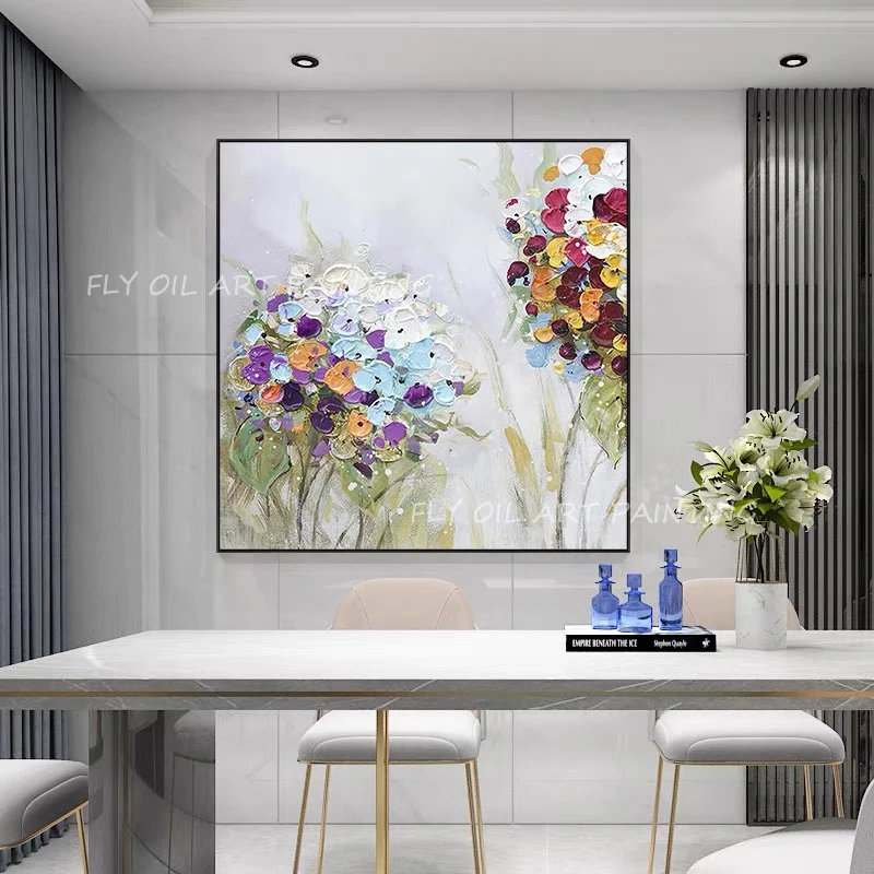 Flower Simple Colorful Hand Painted Canvas Oil Paintings Abstract Wall Pictures Nordic Art Living Room Home Decor Frameless
Flower Simple Colorful Hand Painted Canvas Oil Paintings Abstract Wall Pictures Nordic Art Living Room Home Decor Frameless