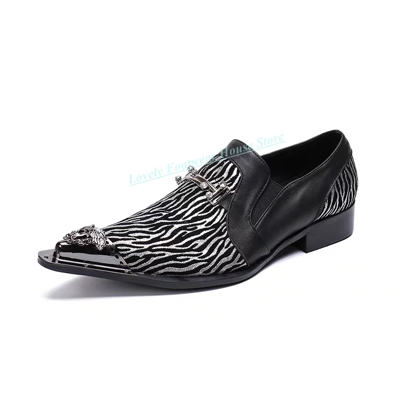 Vintage Men Stripe Print Business Single Shoes Male Slip On Metal Pointed Toe Wedding Dress Formal Shoes
Vintage Men Stripe Print Business Single Shoes Male Slip On Metal Pointed Toe Wedding Dress Formal Shoes