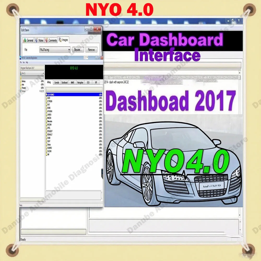 Latest 2017 NYO 4 Full Database Car Radio Repair Software with Airbag Car radio Dashboard IMMO Navigation AutoData Software
Latest 2017 NYO 4 Full Database Car Radio Repair Software with Airbag Car radio Dashboard IMMO Navigation AutoData Software